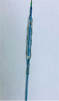 Catetere a palloncino per PTA con punteggio